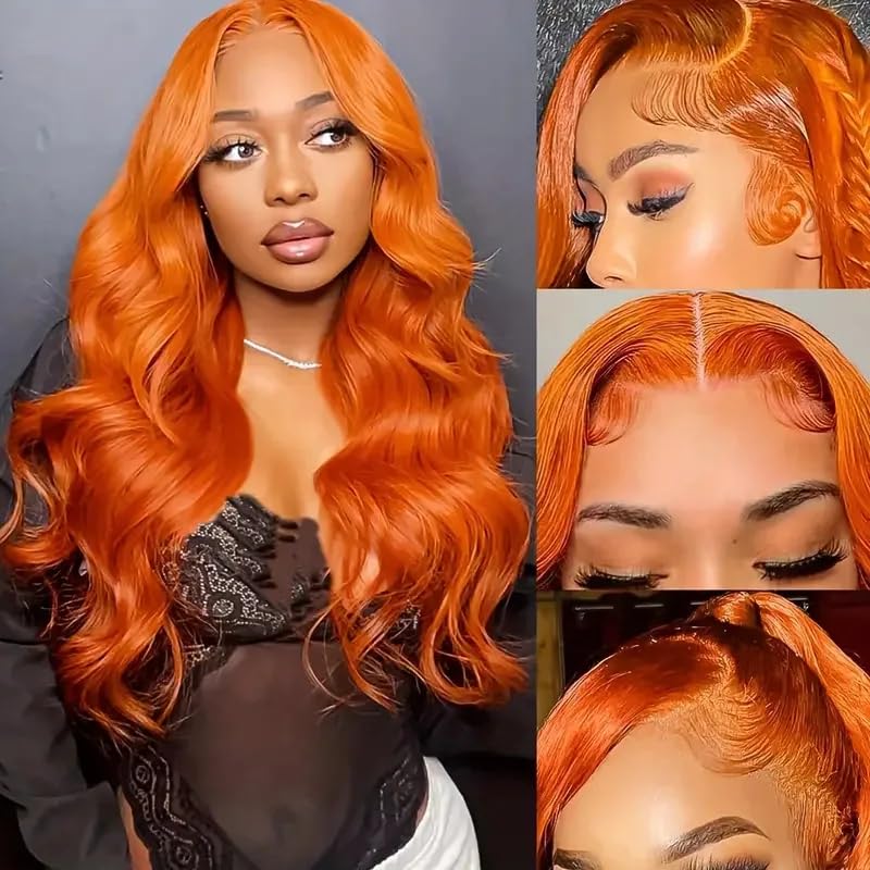Body Wave Pre-plucked HD Transparent Lace Glueless Wigs w/Baby Hair