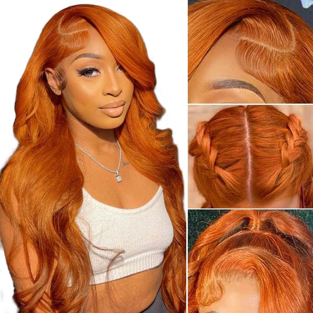 Body Wave Pre-plucked HD Transparent Lace Glueless Wigs w/Baby Hair