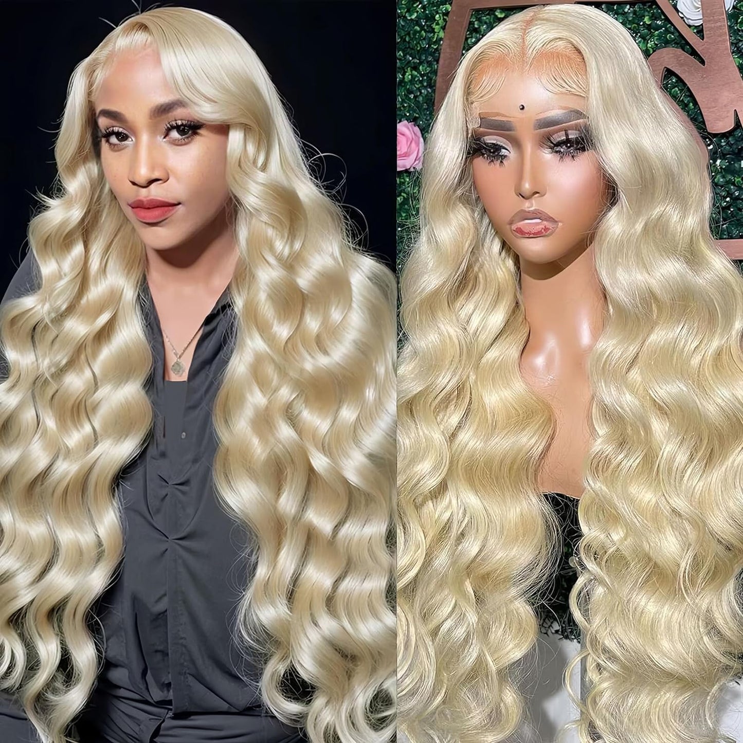 Body Wave Pre-plucked HD Transparent Lace Glueless Wigs w/Baby Hair