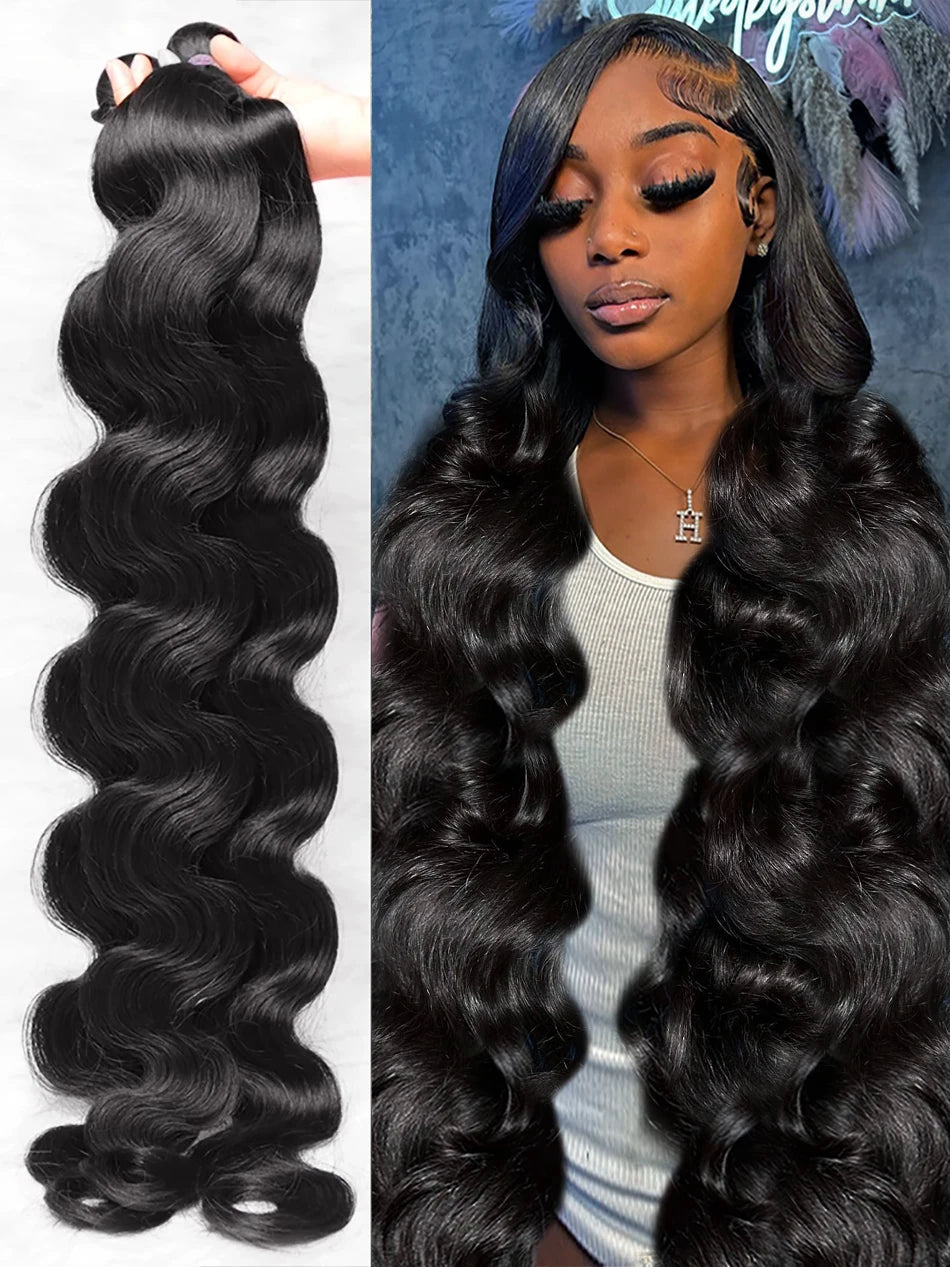 Brazilian Body Water Wave Human Hair Bundles