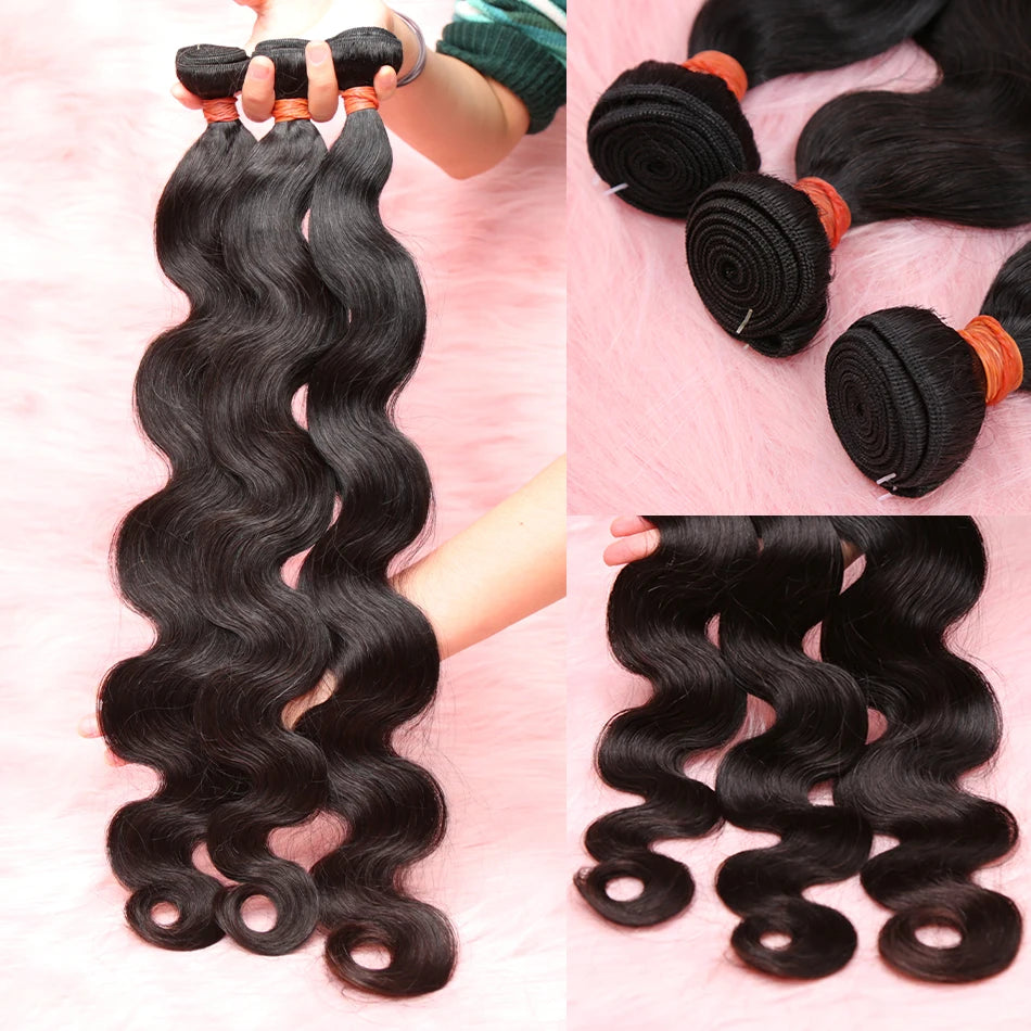 Brazilian Body Water Wave Human Hair Bundles