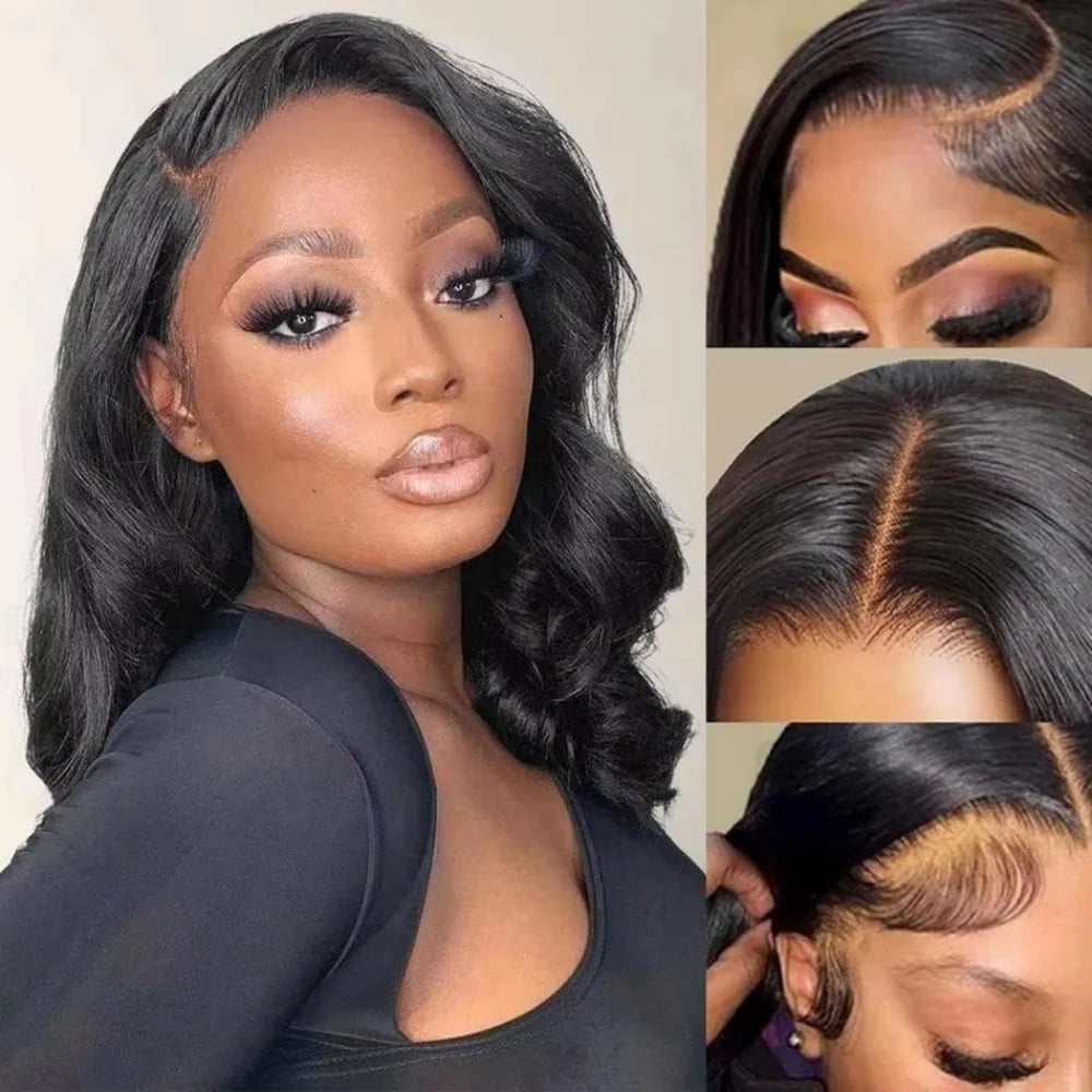 Body Wave Lace Front  Pre-plucked Human Hair Wigs