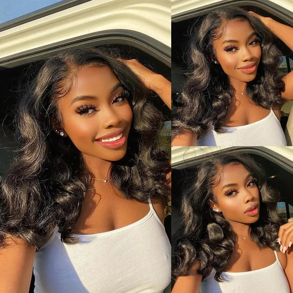 Body Wave Lace Front  Pre-plucked Human Hair Wigs