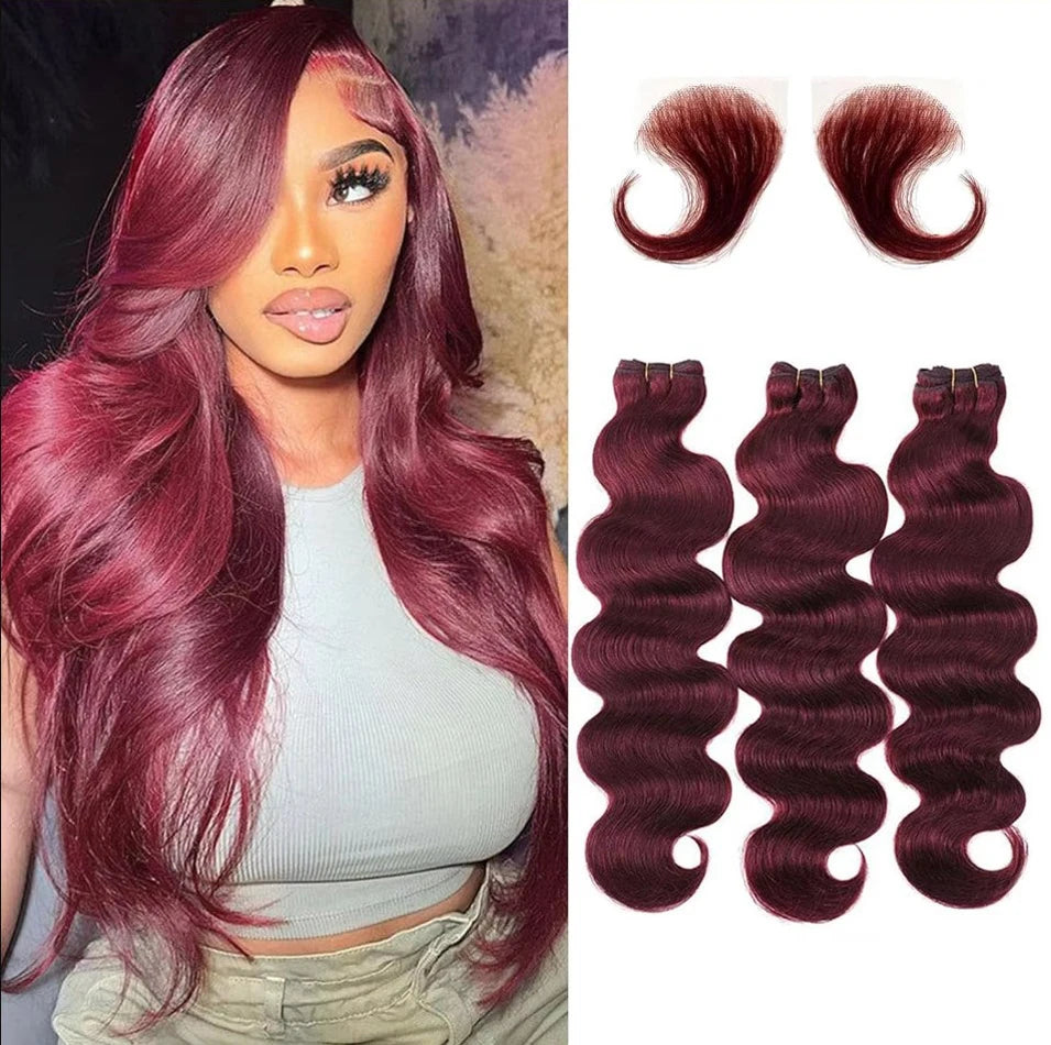 3 Bundles Brazilian Body Wave Human Hair Weaves