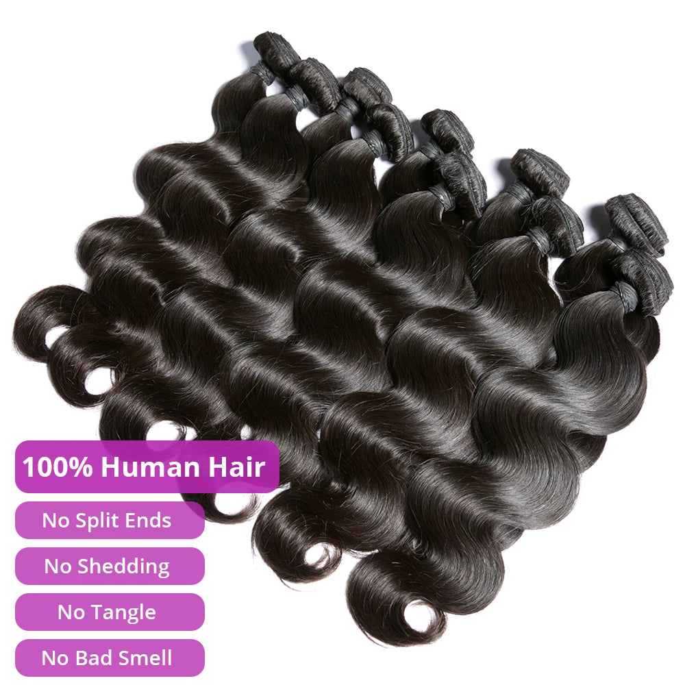 Brazilian Loose Body Wave Weave Bundles